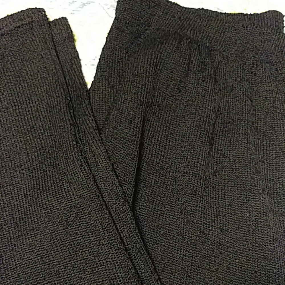 Vintage French Rags Rayon Knit Pants Sz 3